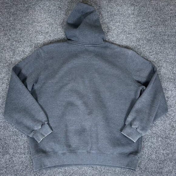 Carhartt Hoodie Mens 2XL Grey Original Fit Jacket Pullover Casual Fleece Adult - Picture 5 of 7